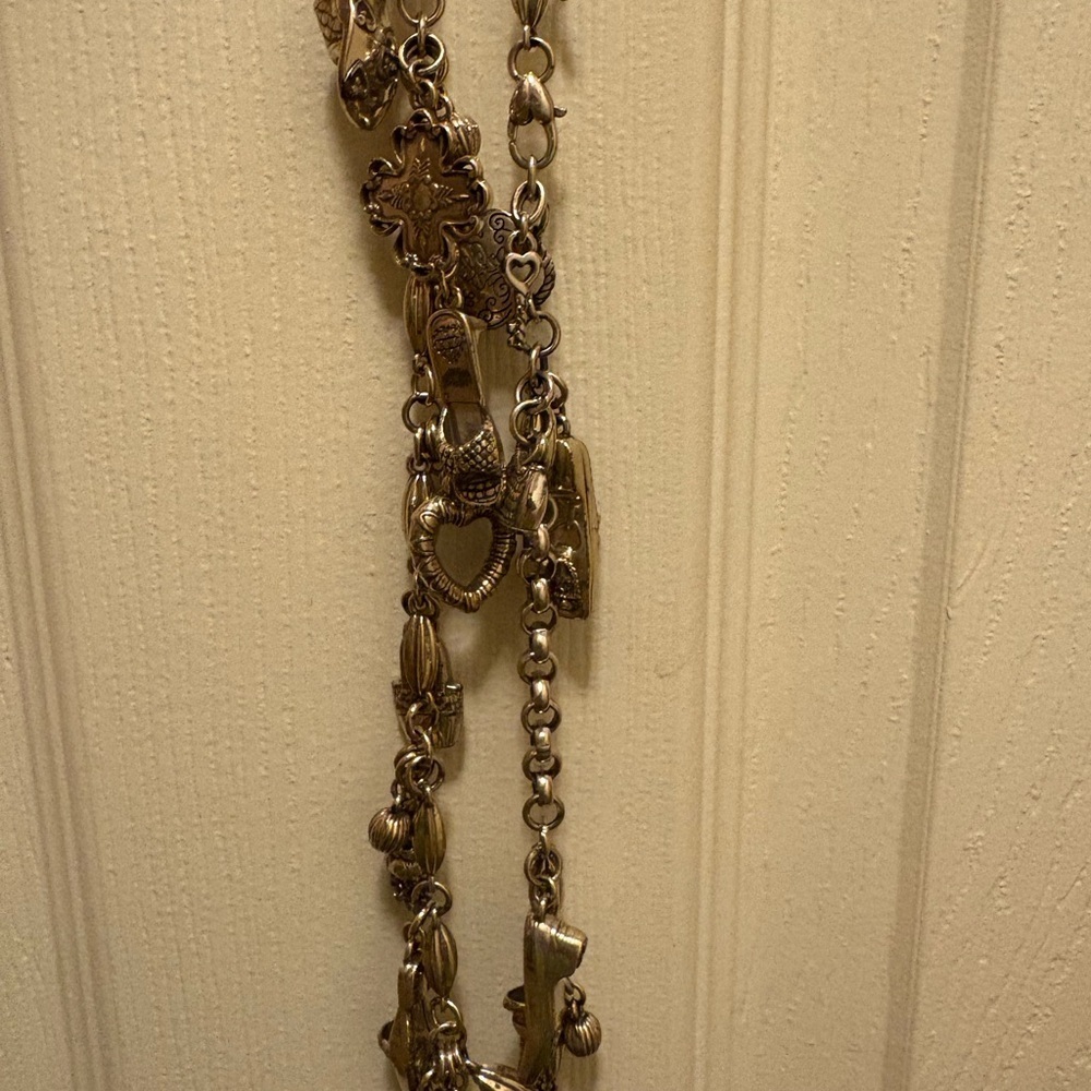 Brighton Vintage Shoe Charm Necklace - Picture 2 of 13